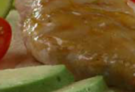 Chicken with pita bread