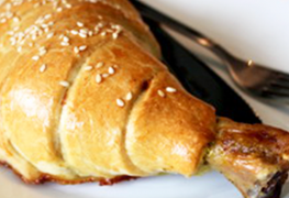 Окорочка в слойке