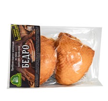 Продукт варено-копченый из мяса цыплят-бройлеров.  Бедро